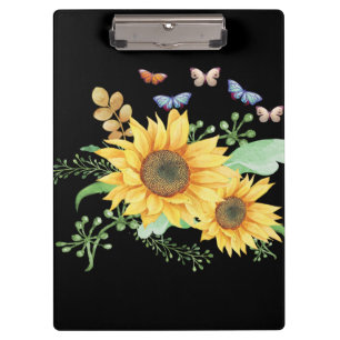 sunflower spring clipboard