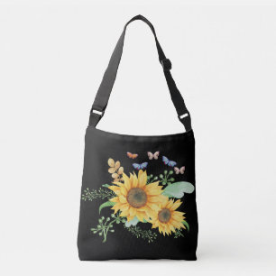 sunflower spring crossbody bag