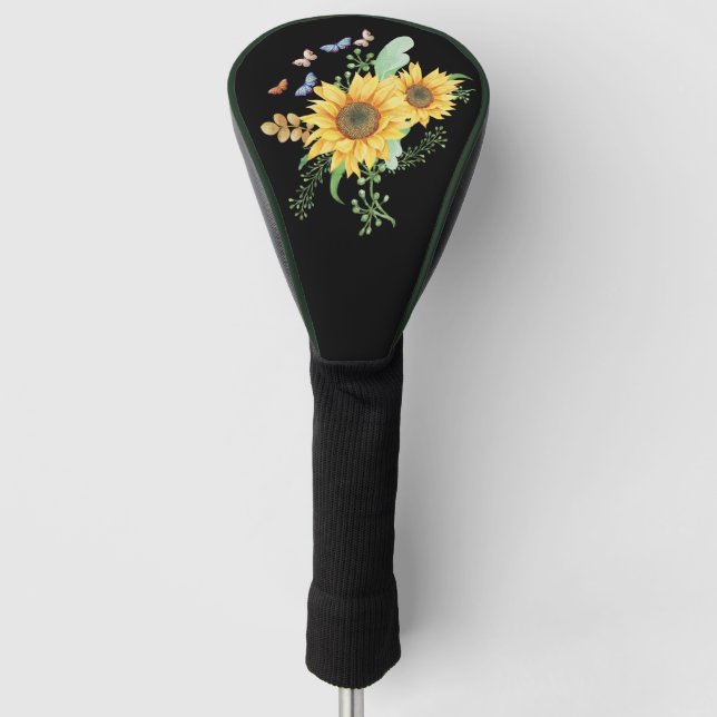 sunflower spring golf head cover (Front)