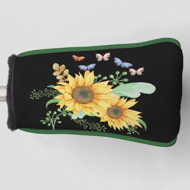 sunflower spring golf head cover (Front)