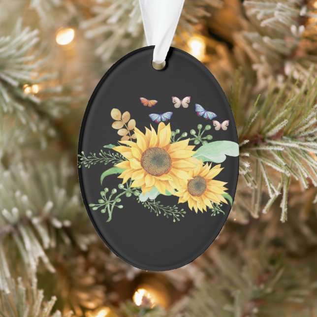 sunflower spring ornament (Tree)