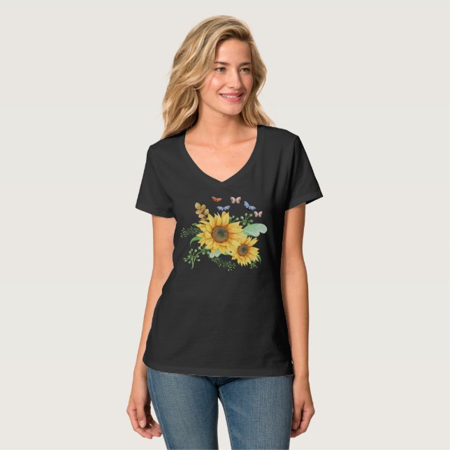 sunflower spring T-Shirt (Front Full)