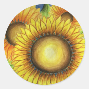 Sunflower Sticker