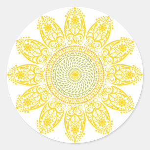 Sunflower Sticker