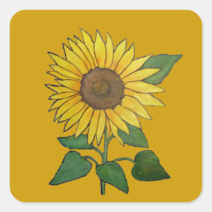 Sunflower Sticker