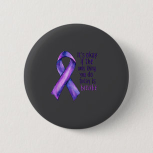 Sunflower Suicide Awareness 6 Cm Round Badge