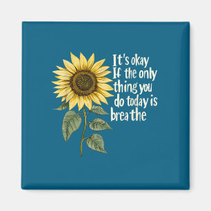 Sunflower Suicide Awareness  Magnet