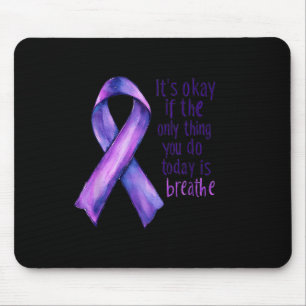 Sunflower Suicide Awareness Mouse Pad