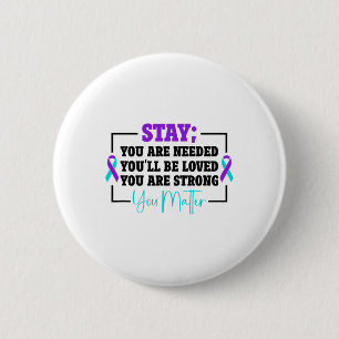 Sunflower Suicide Prevention Suicide Awareness 2 6 Cm Round Badge