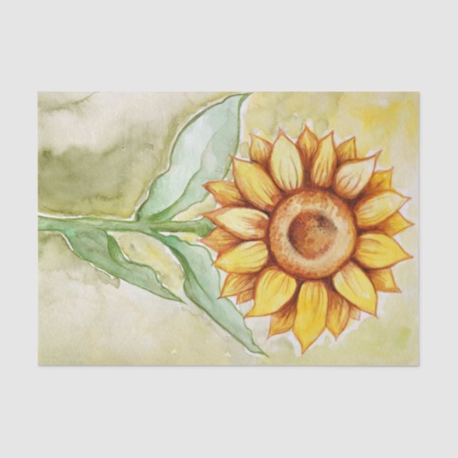 Sunflower Summer Tissue Paper (Front)