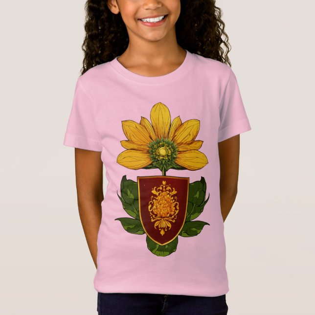 Sunflower & Sun – Symbol of Optimism & Growth  T-Shirt (Front)