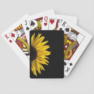 Sunflower Sunrise Playing Cards