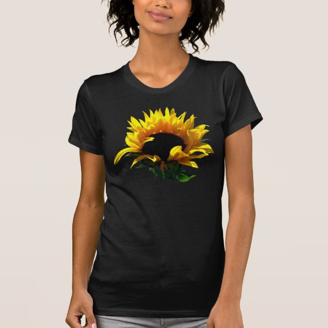 Sunflower Sunrise Women's Dark Shirts (Front)