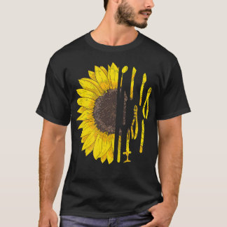 Sunflower Surgery Tools Surgeon Doctor Physician T-Shirt