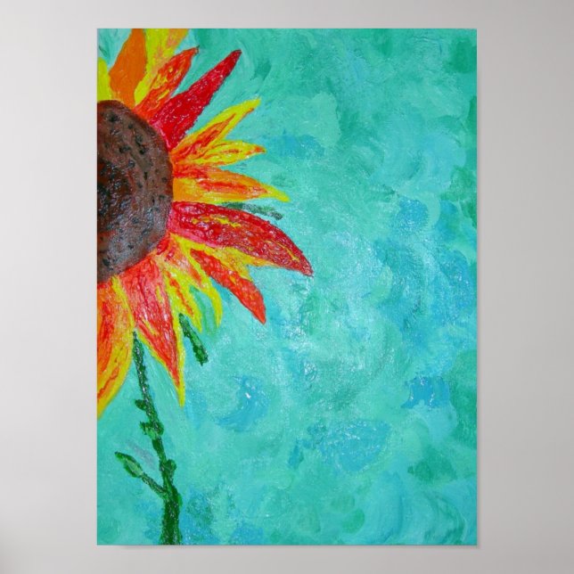 Sunflower Surprise Poster (Front)