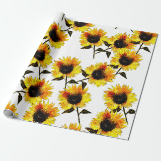 Sunflower Symphony Wrapping Paper