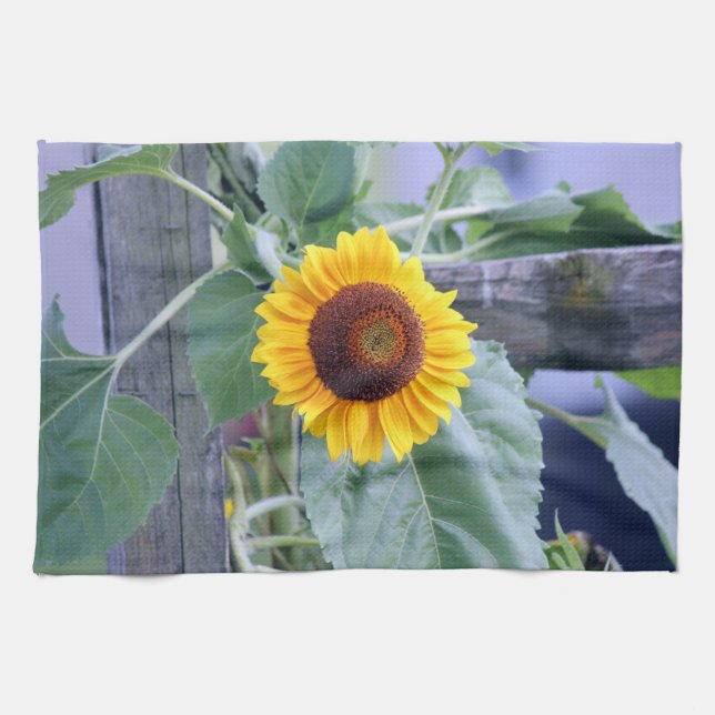 sunflower tea towel (Horizontal)