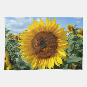 Sunflower Tea Towel