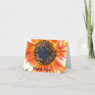 Sunflower "Thank You" Card