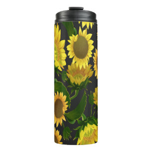 Sunflower Thermal Tumbler
