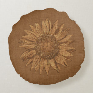 Sunflower Throw Pillow