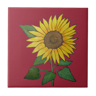Sunflower tile