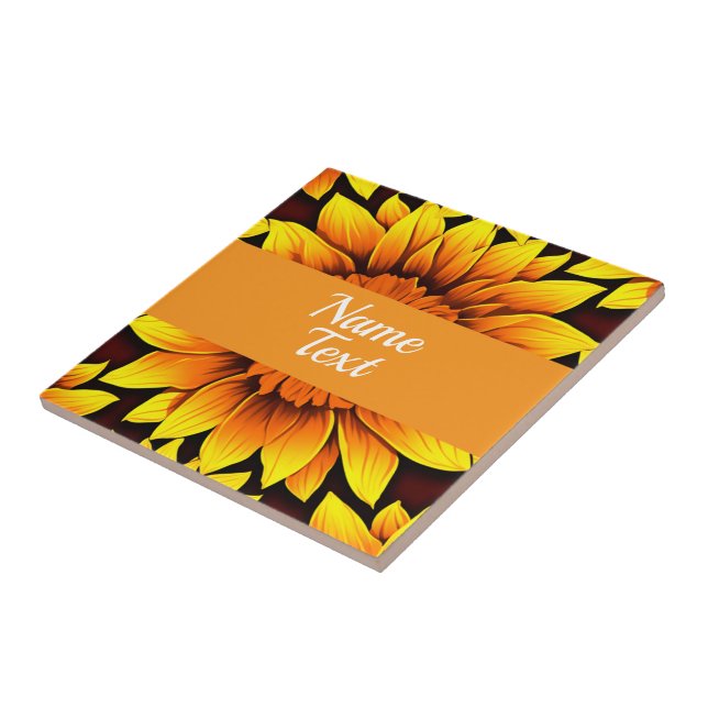 Sunflower Tile (Side)