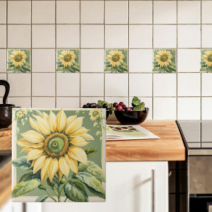 Sunflower  tile