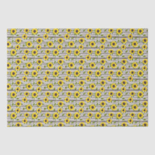 Sunflower Tissue Paper