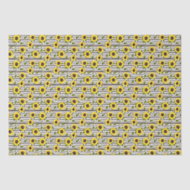 Sunflower Tissue Paper (Front)