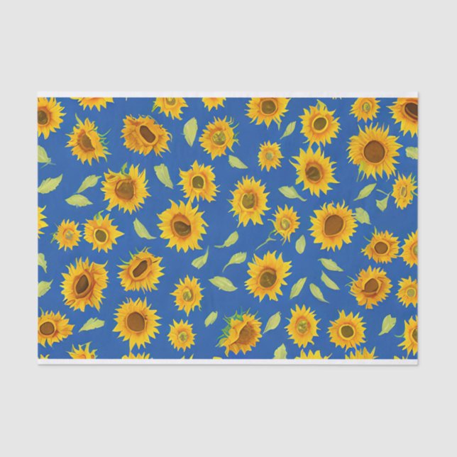 Sunflower tissue paper (Front)