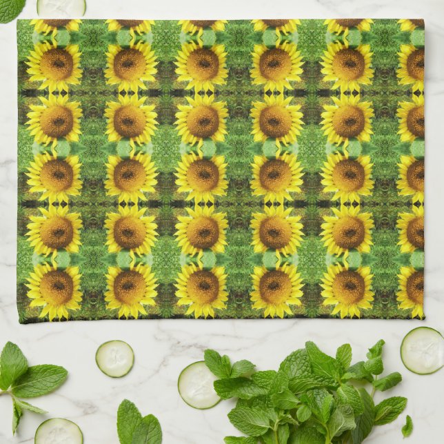 SUNFLOWER towel (Folded)