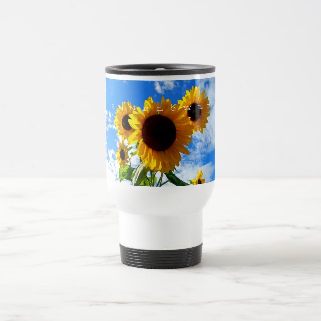 Sunflower Travel Mug (Center)
