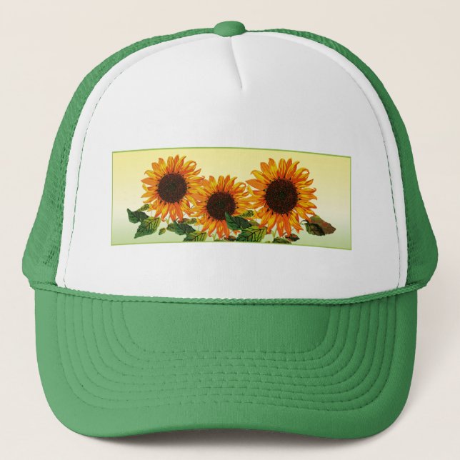 Sunflower Trucker Hat (Front)