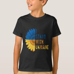 Sunflower Ukraine Flag Shirts I Stand With Ukraine