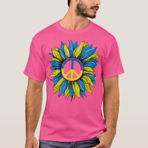 Sunflower Ukrainian Flag shirt I Stand With Ukrain