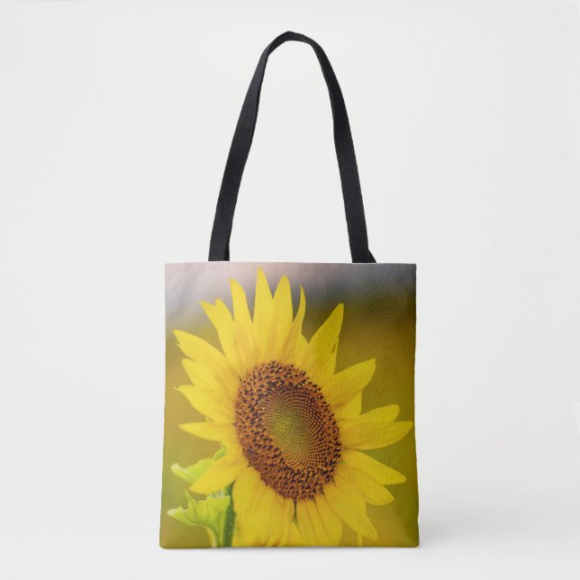 Sunflower Up Close  Tote Bag (Front)