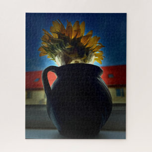 Sunflower Vase Jigsaw Puzzle