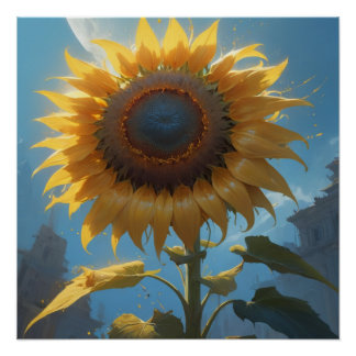 sunflower wall art