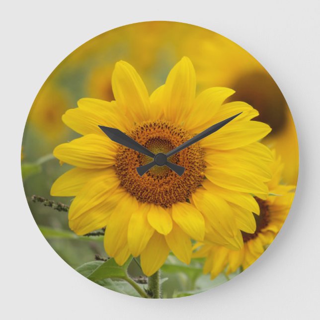 Sunflower Wall Clock (Front)