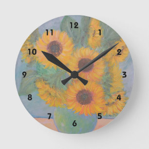 Sunflower Wall Clock