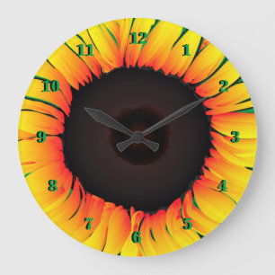 Sunflower Wall Clock
