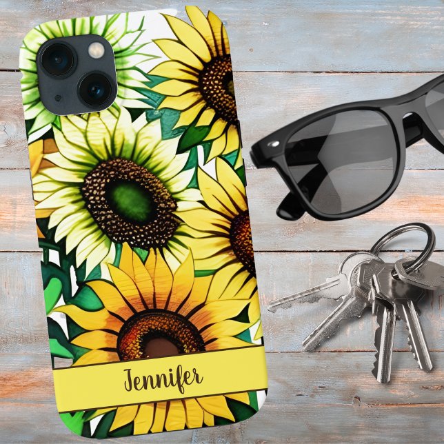 Sunflower Wallpaper  iPhone Case (Creator Uploaded)