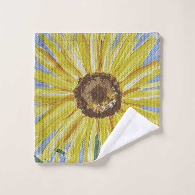 Sunflower Wash Cloth (Wash Cloth)
