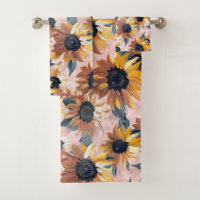 Sunflower Watercolor Design