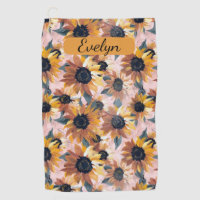 Sunflower Watercolor Design