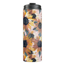 Sunflower Watercolor Design