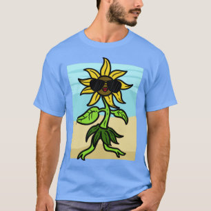 Sunflower with sunglasses in the Sun T-Shirt