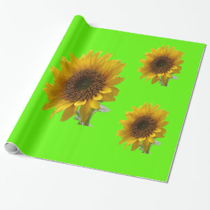 Sunflower Wrapping Paper