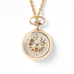 Sunflower Wreath Watch